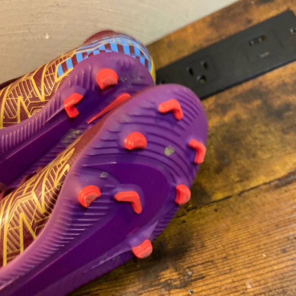 Nike Youth 4Y Mercurial Superfly 8 Academy MG Soccer Cleats Burgundy DO9789-694